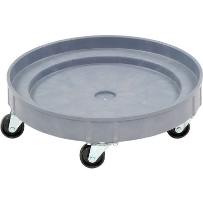 Global Industrial™ Plastic Drum Dolly pour 30 à 55 gallons 900 lb.