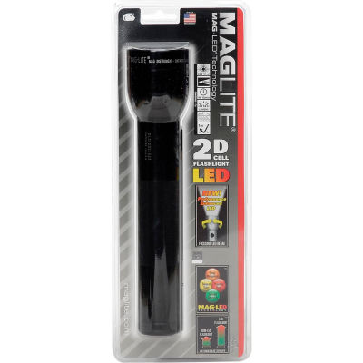 Maglite® ST2D016 2 cellules D LED lampe de poche noire