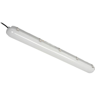 Global Industrial™ LED Vapor Tight Fixture, 4', 40W, 120-277V, 4000K, 4400 Lumens,