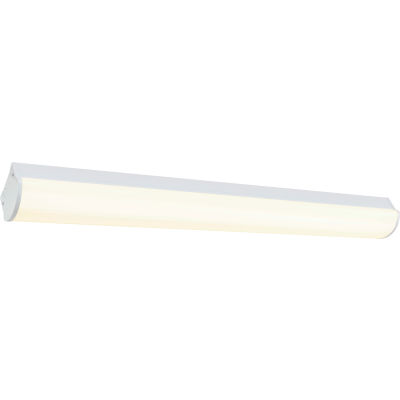 Global Industrial LED Strip Light, 40W, 4400 Lumens, 5000K, 1-10V Dimming, Polycarbonate Lens