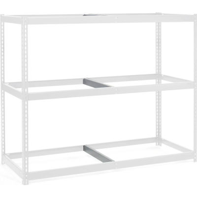 Global Industrial Center Deck Support, 24"D, Gray