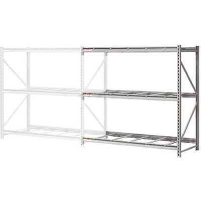 Global Industrial 3 Level, Extra HD Bulk Storage Rack, No Deck, Add On, 60"W x 24"D x 72"H