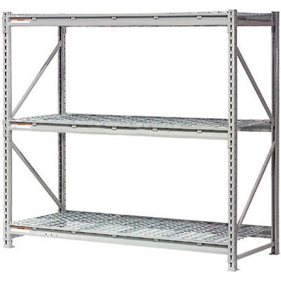 Global Industrial™ Extra Heavy Duty Storage Rack, Wire Deck, 96"Wx48"Dx96"H Starter