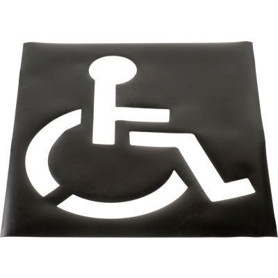 Global Industrial™ Handicapped Parking Lot Stencil