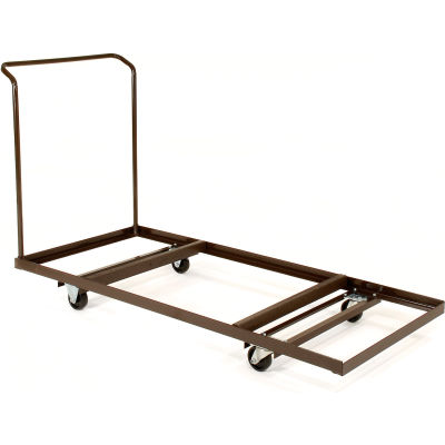 Interion® Table Cart For Rectangular Folding Tables - Holds 12 - Up To 96"