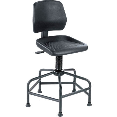 Tabouret Interion® Task, Polyuréthane, Noir