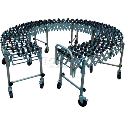 NestaFlex® 22614024-P Flexible Conveyor Polymer Skate Wheel 226 Lb./Ft.