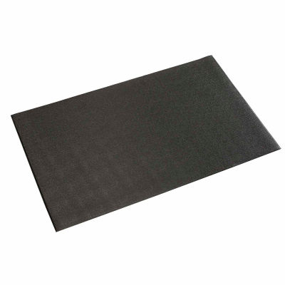 Apache Mills Soft Foot™ Anti Fatigue Mat 3/8" Thick 4' x Up to 60' Black