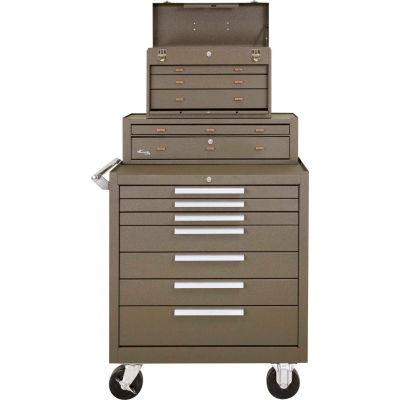 Kennedy® 297XB,620B,MC28B 29"WX 20"DX56-1/2"H 12 Drawer Roller Cabinet - Machinist Chest Combo