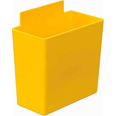 Little Bin QBC111 pour les bacs d'empilage en plastique - 1-3/4 x 3-1/4 x 3 jaune - Qté par paquet : 48