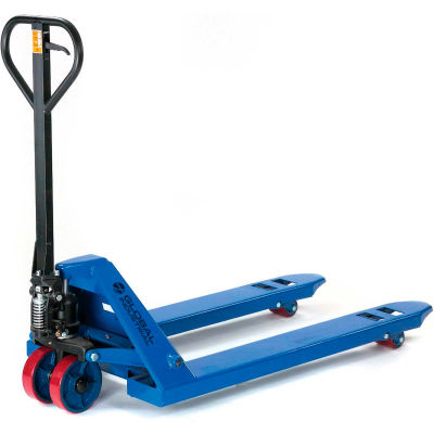 Global Industrial™ Premium Narrow Fork Pallet Jack Truck 6600 Lb. Capacity - 21 x 48 Forks