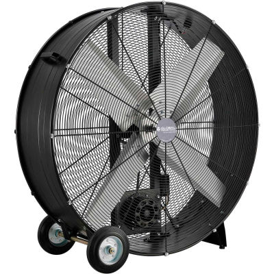 Ventilateur de souffleur à tambour portable Global Industrial™ 42 », 17600 CFM, 1 HP, 1 phases
