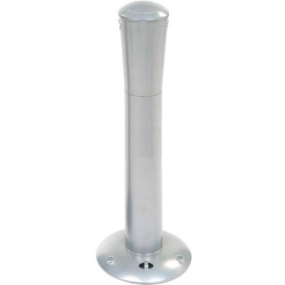 Global Industrial Silver Aluminum Outdoor Ashtray
