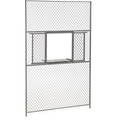 Global Industrial™ Wire Mesh Service Window for 8' Security Room