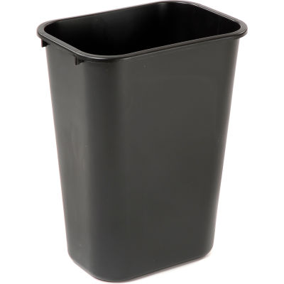 Gallon 10 Rubbermaid poubelle en plastique - Noir