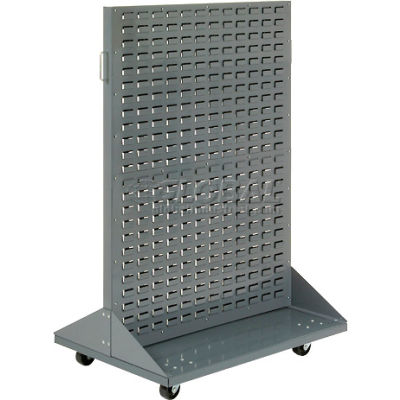 Global Industrial™ Mobile Double-Sided Rack without Bins 36" x 54"