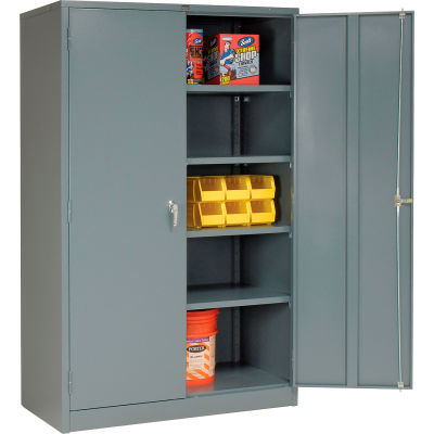 Global Industrial™ Storage Cabinet Easy Assembly 48x24x78 Gris