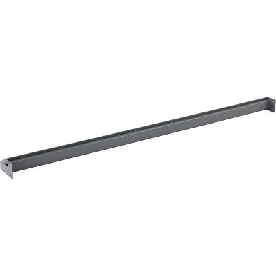 Global Industrial 72"W Bin Rail- Gray