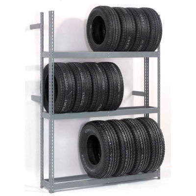Global Industrial™ 4 Tier Double Entry Tire Rack 60"W x 54"D x 120"H