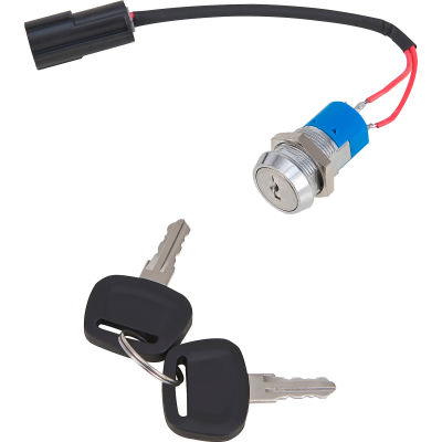 Keys with Key Switch for Global Industrial™ Personnel Carrier 800574 & Stock Chaser 800575