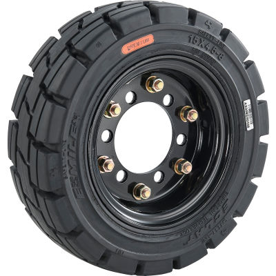 Solid Tire (Black) for Global Industrial™ Personnel Carrier 800574 & Stock Chaser 800575