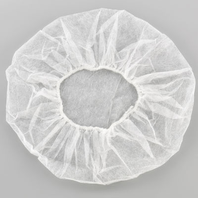 Global Industrial™ Polypropylene Bouffant Cap, 24", Blanc, 100/Bag