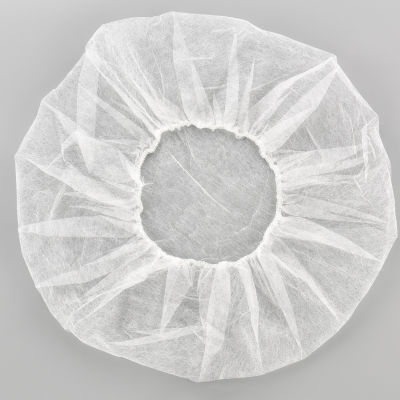 Global Industrial™ Polypropylene Bouffant Cap, 28", Blanc, 100/Bag