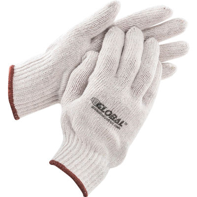 Global Industrial™ String Knit Gloves, Homme, 12 paires