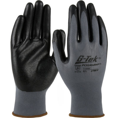 Foam Nitrile Palm Coated Nylon Gloves, PosiGrip® 713SNF/XL - Pkg Qty 12
