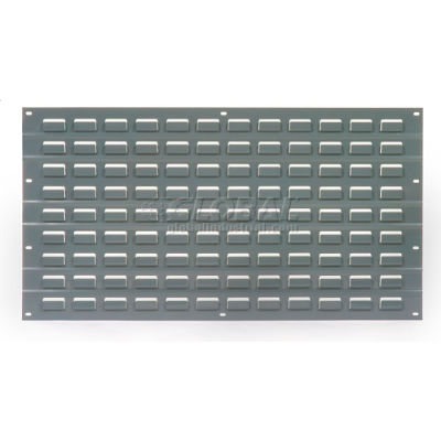 Global Industrial™ Louvered Wall Panel Without Bins 18x19 Gray Price pour pack de 4