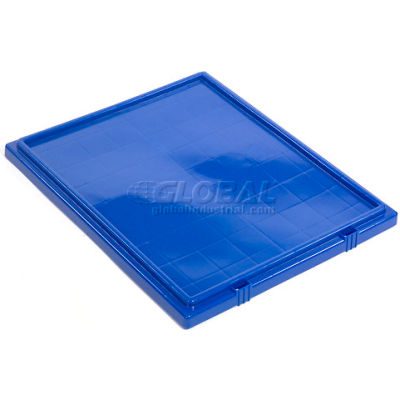 Akro-Mils Lid 35241 For Nest & Stack Tote 35240, Blue - Pkg Qty 3