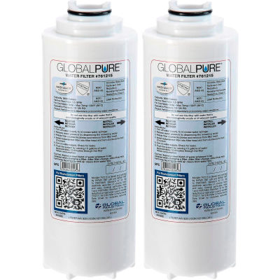Filtre à eau Global Pure™ Replacement de 3 600 gallons, paquet de 2