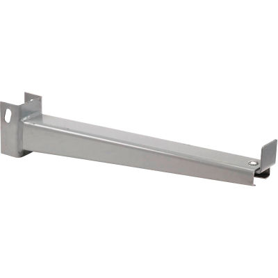 Global Industrial™ 18" Cantilever Straight Arm, 2" Lip, 750 Lb. Cap., For 1000 Series
