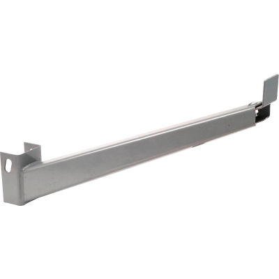 Global Industrial™ 24" Cantilever Inclined Arm, 2" Lip, 600 Lb. Cap., For 1000 Series