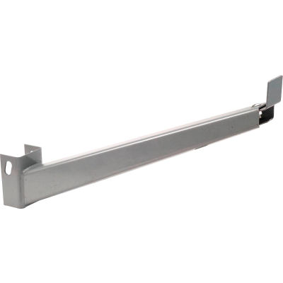 Global Industrial™ 24 » Cantilever Inclined Arm, 2 » Lip, 1200 Lb Cap., For 2000 Series