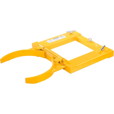 Global Industrial™ Single Fork Mounted Forklift Drum Gripper, 1500 Lb. Capacity