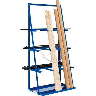 Global Industrial™ Vertical Bar Rack 39"W x 24"D x 84"H, 3000 Lb Capacity