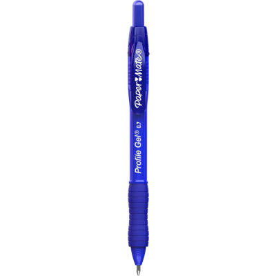 Paper Mate® Profil Retractable Ballpoint Pen Pen, 0,7mm, Encre Bleue - Qté par paquet : 12