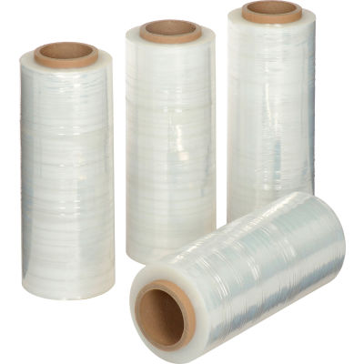 Goodwrappers™ Stretch Wrap, Fonte, Calibre 65, 13"Wx1500'L, Clair - Qté par paquet : 4