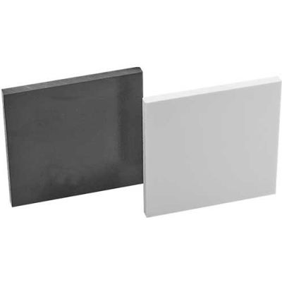 80/20 Panneau acrylique PVC 2661-48X96, lisse, noir