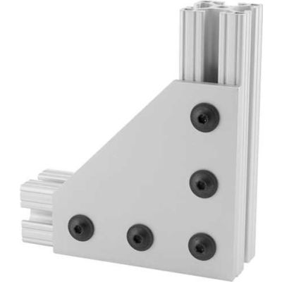 80/20 4151 5 Hole 90° Joining Plate, 3"L