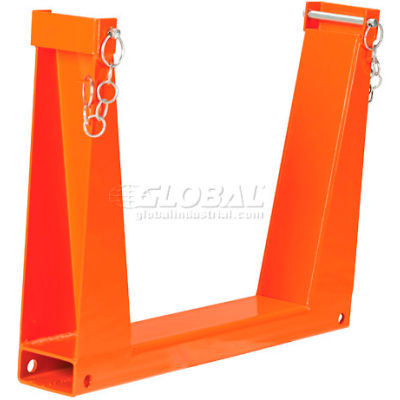 Global Industrial™ Safety U-Rack 25"W x 4"D x 20"H 10 000 lb. Capacité