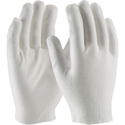 PIP® 97-540 CleanTeam® poids lourd inspecter gants, coton Lisle, Unhemmed, hommes