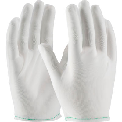 PIP® 98-740/L 40 CleanTeam® examinez gants, Denier Tricot Nylon, laminés ourlet, hommes