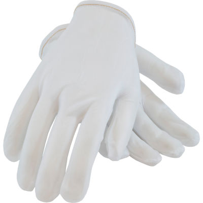 PIP® 98-741/S 46 CleanTeam® examinez gants, Denier Tricot Nylon, laminés ourlet, femmes