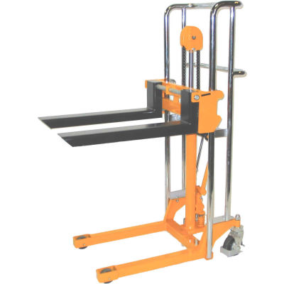 Wesco® valeur élévateur gerbeur manuel 272941 880 lb Cap. 59" lift
