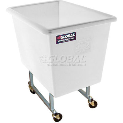 Dandux White Elevated Plastic Box Truck 51130P04N 4 Bushel Capacity