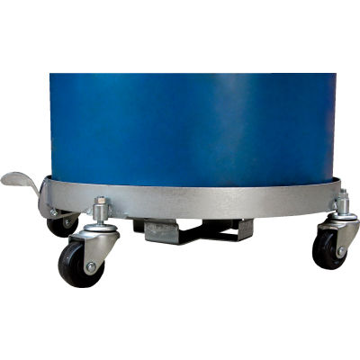 Tilting 55 Gallon Drum Dolly DRUM-QUAD-H-TLT Rubber Wheels 900 Lb.