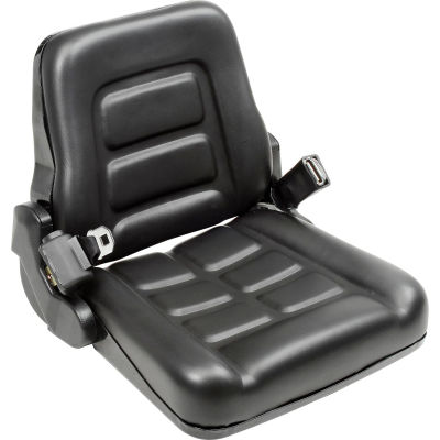 Global Industrial™ Vinyl Forklift Truck Seat with Seat Belt