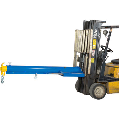 Global Industrial™ Forklift Telescoping Jib Boom Crane, 86-1/4 » - 153-3/4"L, 4000 lb. Capacité